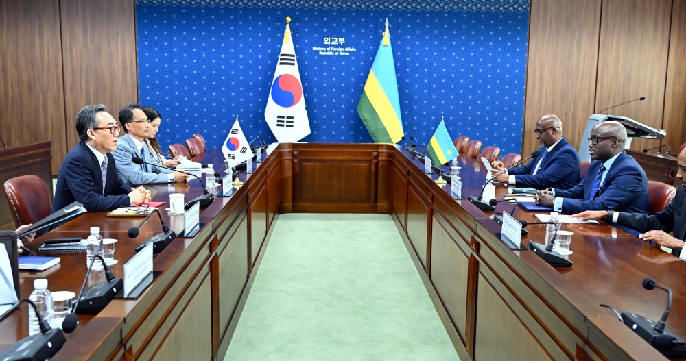 조태열 장관,&nbsp;한-르완다 외교장관 회담